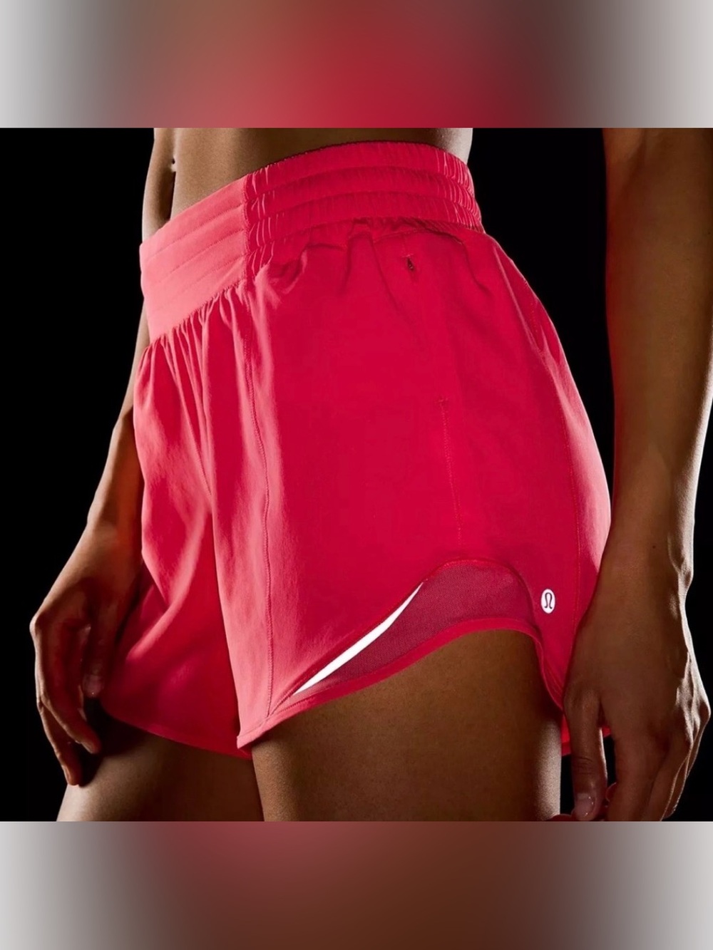 Lululemon Hotty Hot Shorts, Glaze Pink, sz 8
